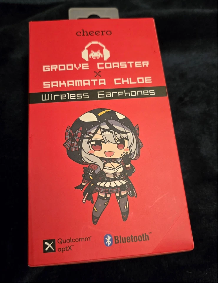 Auriculares/auriculares inalámbricos Chloe Sakamata x Groove Coaster Cheero Foto 2 de 3