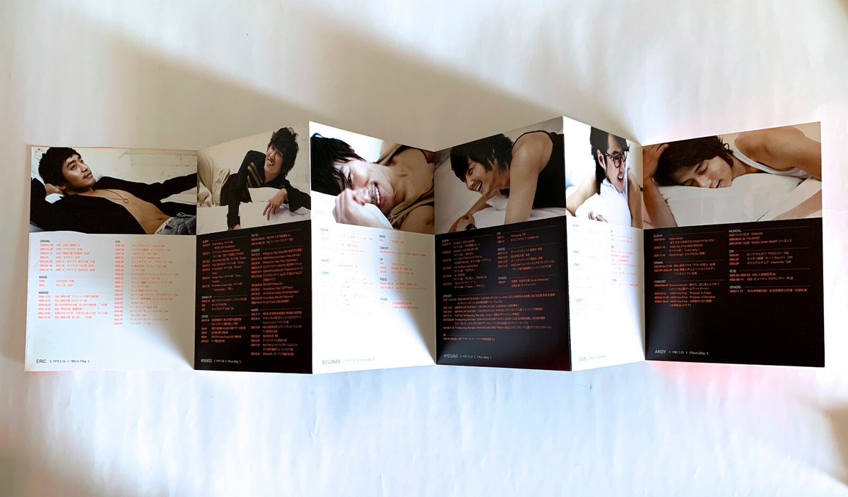ALL ABOUT SHINHWA FROM 1998 TO 2008 JAPAN 6 x DVD MNPS-59 K-POP