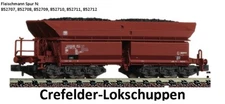 FLEISCHMANN N 852711 Self-Discharging Wagon Type Faalns 150 DB Era IV NEW 1:160