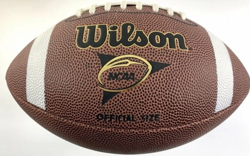 TOBY GERHART SIGNED NCAA FOOTBALL WITH COA! STANFORD CARDINAL MINNESOTA VIKINGS! - Picture 2 of 2