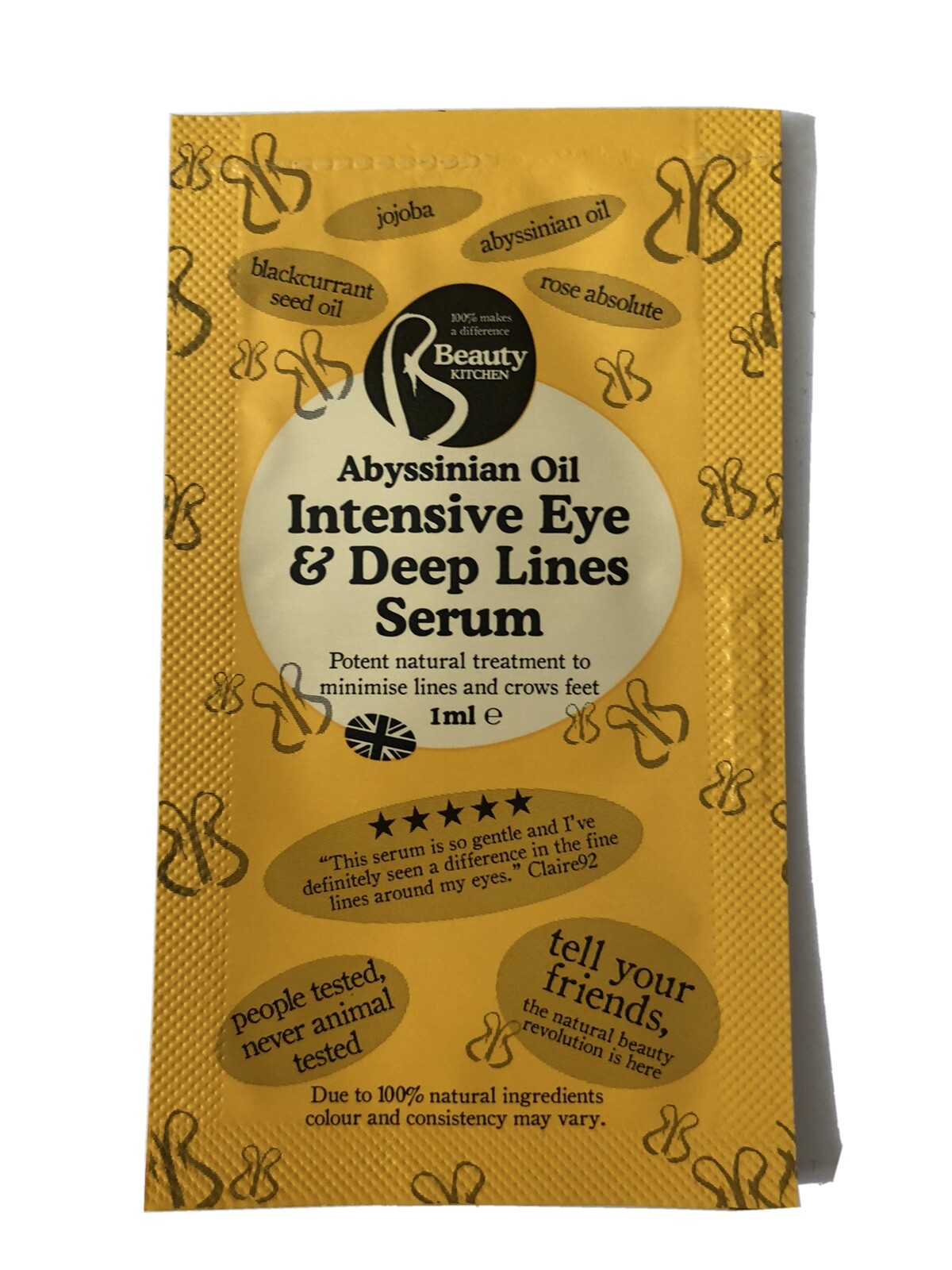 beauty kitchen eye serum
