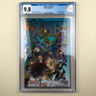 X-Men: Alpha #1 (1995) CGC 9.8, 1st appear Dark Beast, Holocaust, Abyss, Morph