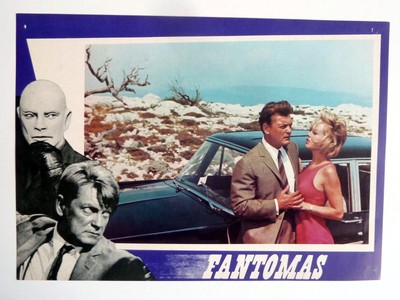 FANTOMAS Louis de Funes Jean Marais AUSHANGFOTO #N Ger LC WA ´72 Fantômas R.C.S.
