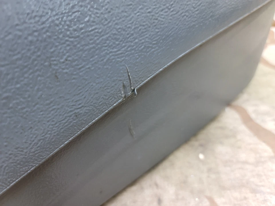 1992 1993 Ford F-150 F-250 F-350 Dark Grey Center Console OEM f2TB-18045A06-ADW - Image 2 of 4