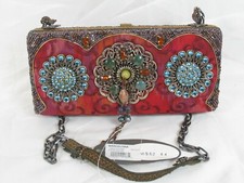 NWT Mary Frances "Barcelona" 2006 Shoulder Handbag Purse Beaded Stone MSRP 235