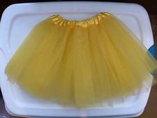 Multi layered Tutu Yellow: in bag- NWT One size fits most