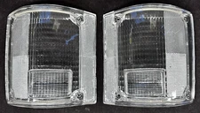 CLEAR Tail light Lenses 73 - 91 Chevy GMC Pickup Suburban Jimmy Blazer C/K C10