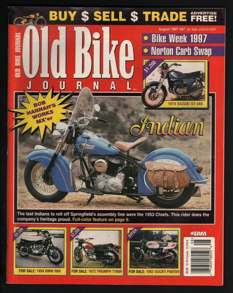 1997 August Old Bike Journal