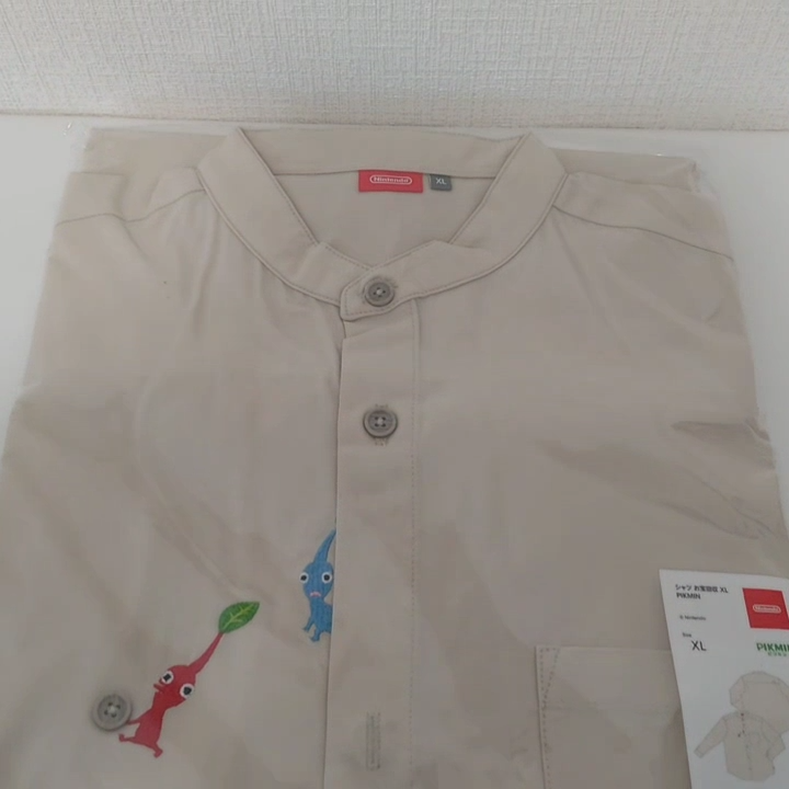 シャツ お宝回収 PIKMIN 新品未使用未開封 L m38900195504_1.jpg?1702810857