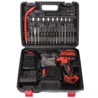 Hand Electric Drill Impact Drill 21V Household Pistol Drill Multifunction
