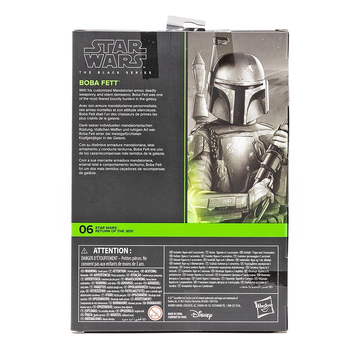 #新品 STAR WARS BOBA FETT 06 Star Wars The Black Series #06 Boba Fett 6