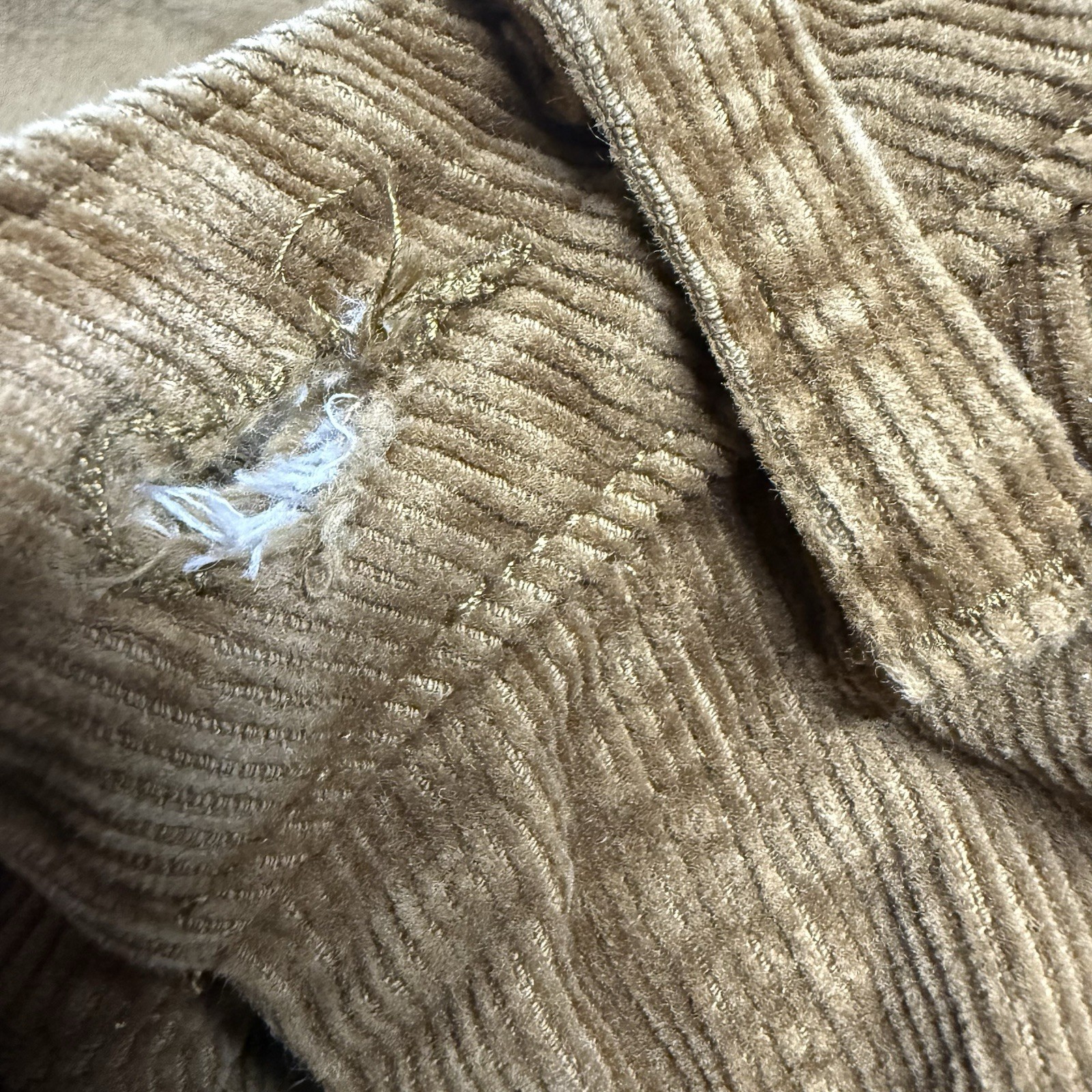 Patagonia Womens Organic Cotton Corduroy Pants Size 28 Tan Straight Leg thumbnail 7