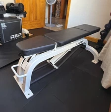Cybex 5435 Adjustable Utility Bench - Commercial Grade Gym Bench