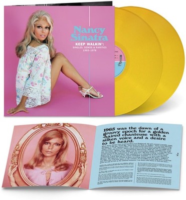 NANCY SINATRA - KEEP WALKIN': SINGLES,DEMO & RARITIES 1965-1978 2 VINYL LP NEU