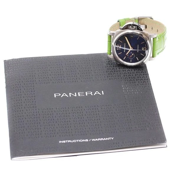 Panerai — Officine Panerai Luminor Due PAM00926 38mm Ti Navy Dial Automatic Watch #C2398