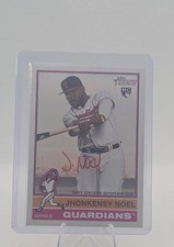 2025 Topps Heritage - Real One Autos Jhonkensy Noel #ROA-JN Red Ink /76 (AU, RC)