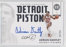 2017-18 Panini Encased Scripted Signatures 69/99 Adrian Dantley Auto HOF 7zf