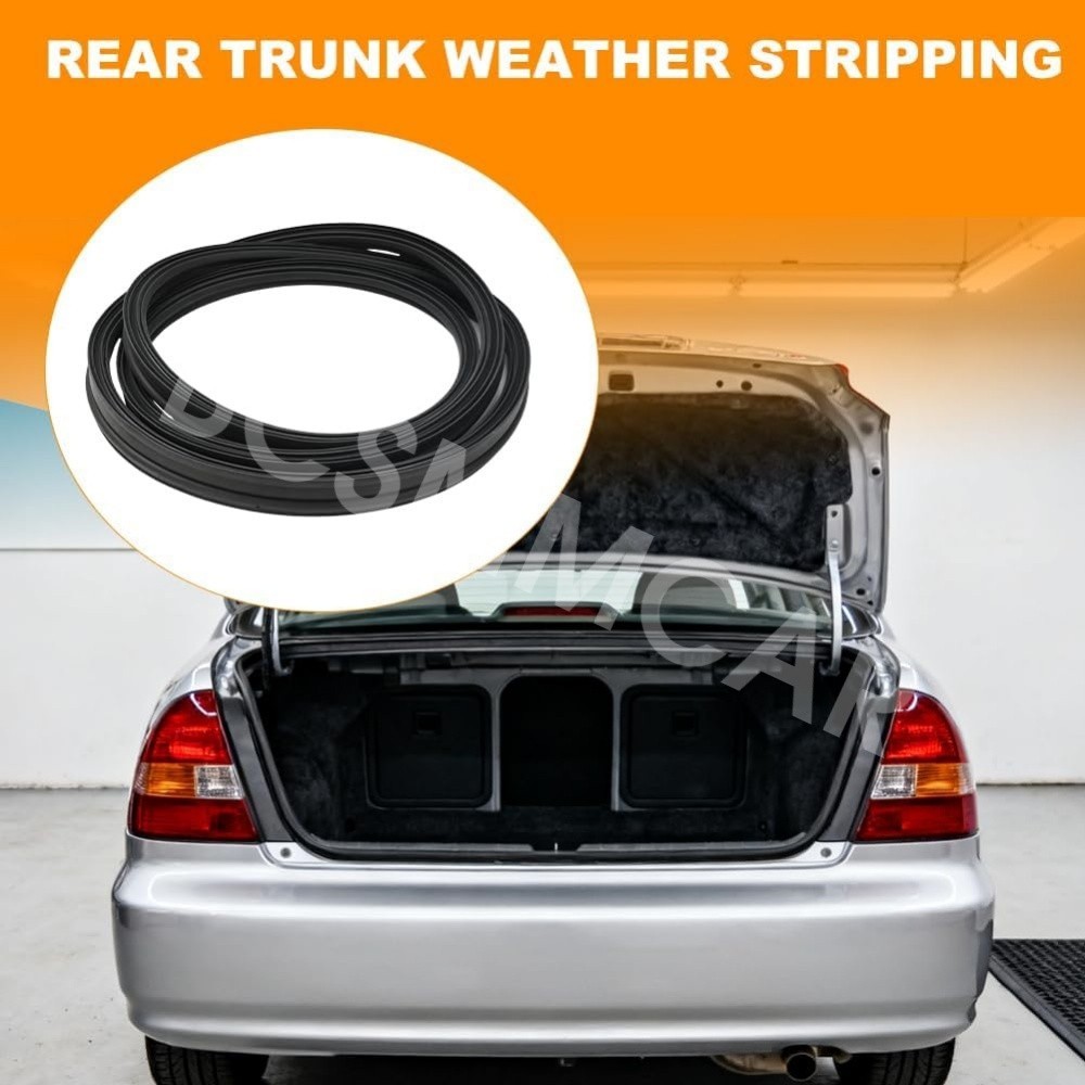 Car Rear Trunk Lid Molding Weatherstrip Rubber Seal For Honda Civic 1996-2000