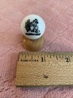 Vintage Disney Steamboat Willie Mickey Mouse Miniature Marble And Base — photo 3