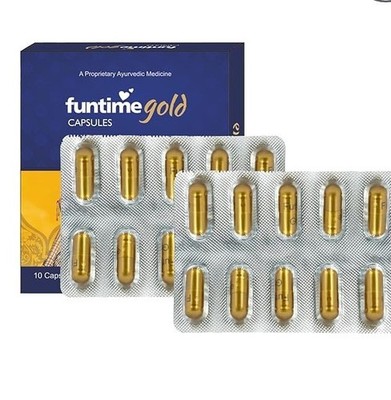 Funtime Gold Capsules 10 Capsules Each Pack of 2