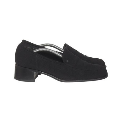 Stuart Weitzman, Loafers, Größe: 39, Leder, Schwarz, Damen #3Xg
