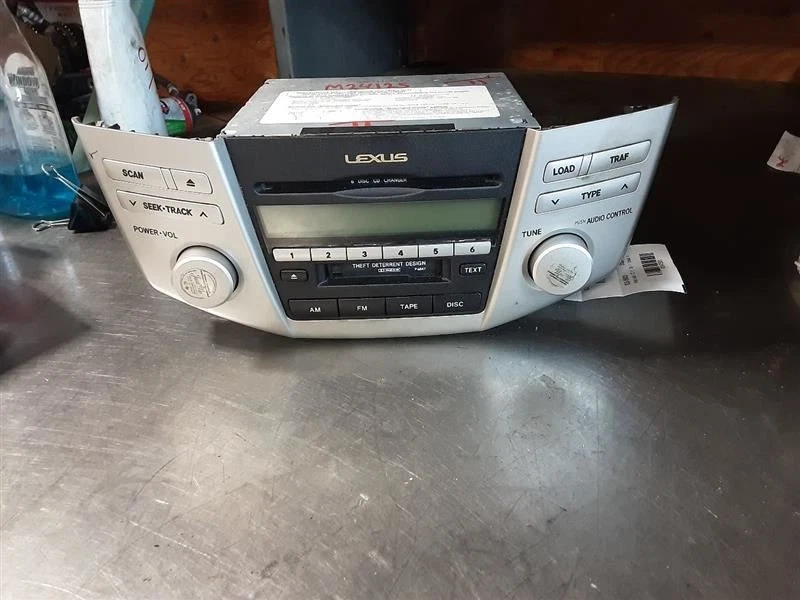 Audio Equipment Radio From 1/06 Receiver Fits 06 LEXUS RX330 475551 - Image 4 of 4
