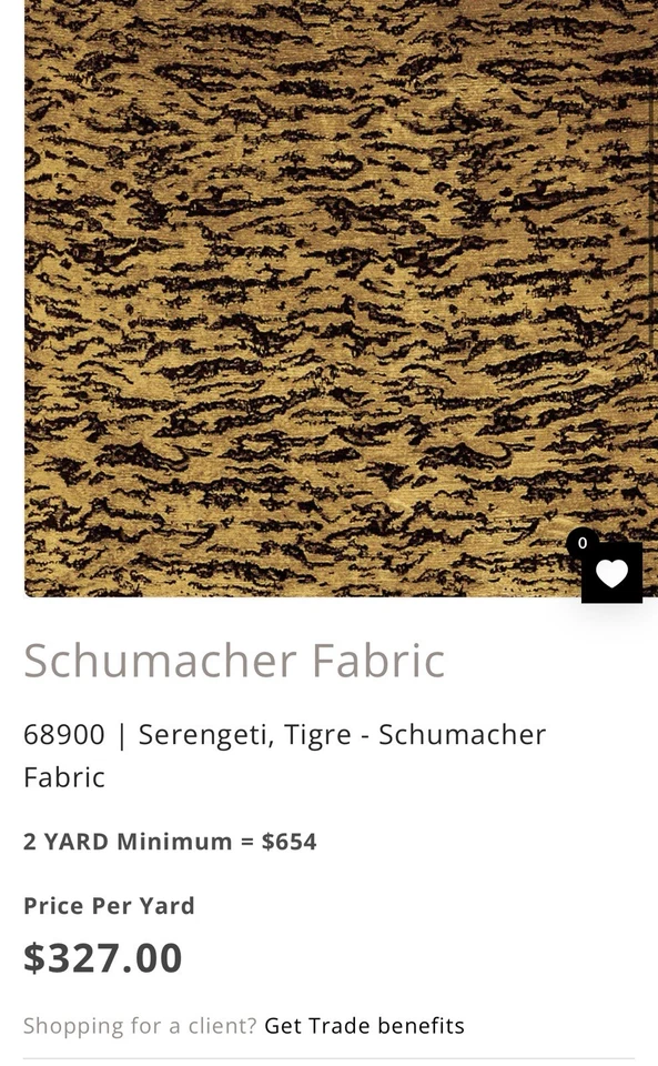 Almohada lumbar decorativa Schumacher Tiger Foto 4 de 4