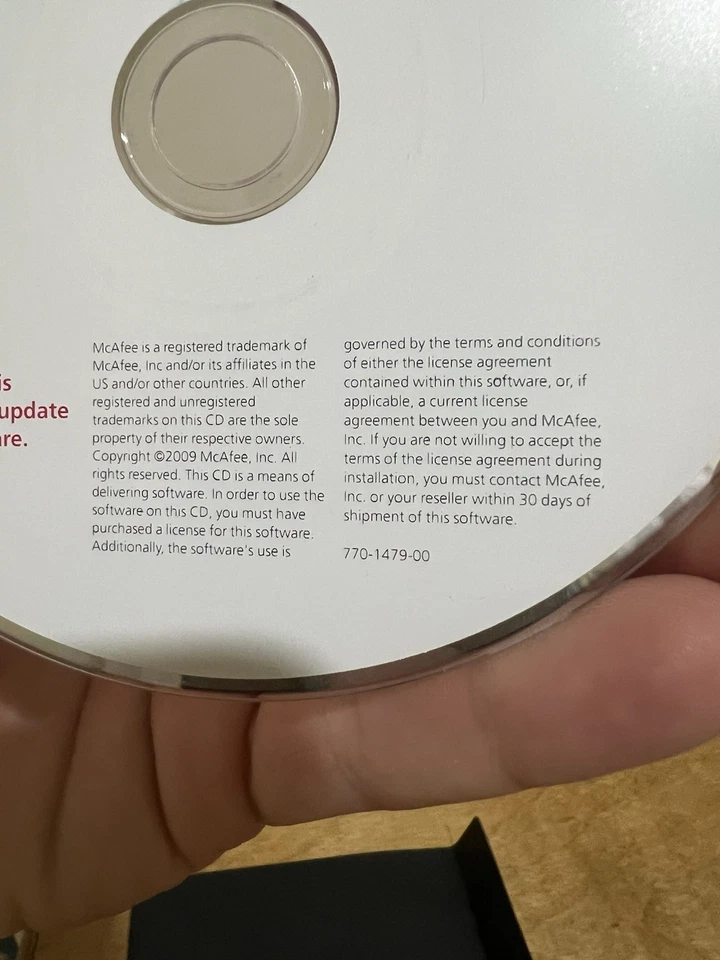 McAfee SiteAdvisor Plus 2000 Computer Program Disc Only 2009 - Image 4 of 4