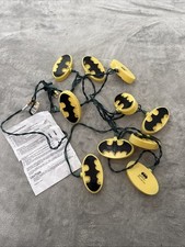 Kurt Adler Ensemble d'éclairage Batman intérieur/extérieur UL 10 lumières, 9 pieds