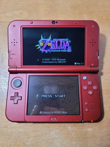 New Nintendo 3DS XL Red Console + Charger *Tested* - Picture 17 of 18