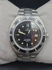 Omega Seamaster Pre Bond 39mm Black Date Dial Mens Watch 396-1041
