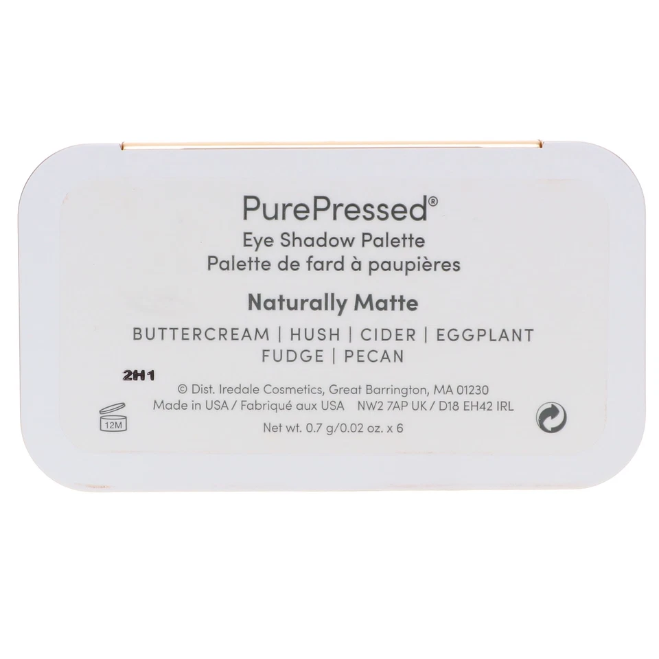Paleta de sombras de ojos Jane Iredale Naturally Matte PurePressed 0,02 Foto 2 de 4