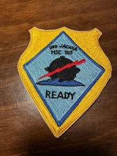Vintage US Navy USS Jacana MSC-193 Mine Sweeper Ship Patch