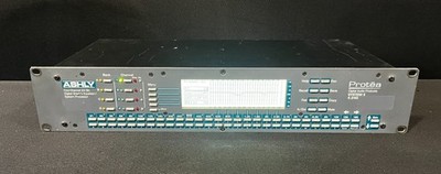 Ashly Protea System II 4.24G Graphic EQ/System Processor, 4-Channel 24-Bit Digit
