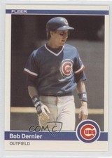 1984 Fleer Update Bob Dernier #U-31 0j0