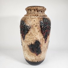 Bay Keramik Bodenvase 5030-51 W Germany Fat Lava Vase 51 cm Vintage