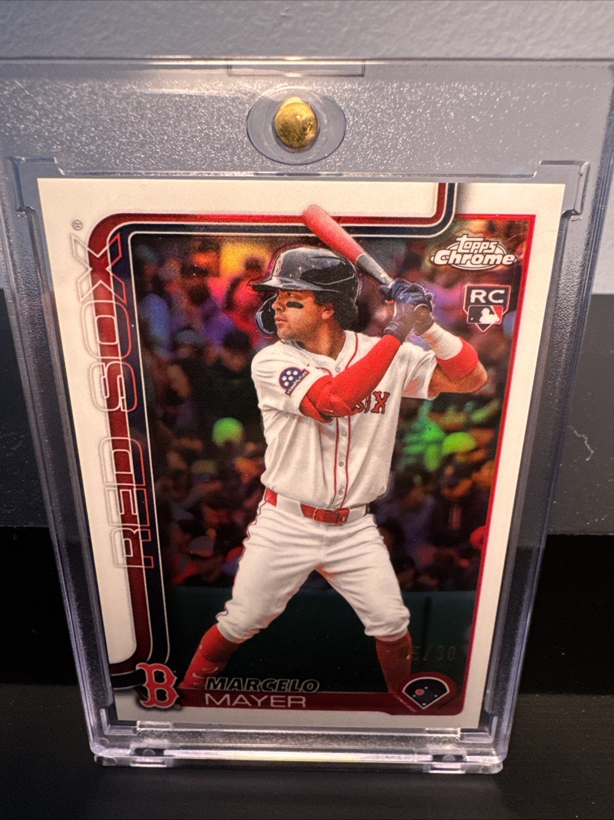 2025 Topps Chrome Update Series - Marcelo Mayer #USC9 White Refractor /30 (RC)