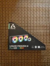 ARCTIC Liquid Freezer III Pro 420 A-RGB black PC Water Cooler AIO Cooling CPU
