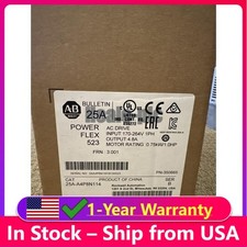 AB Powerflex 523 25A-A4P8N114 AC Variable Frequency Drive 0.75kw NEW US Free Tax