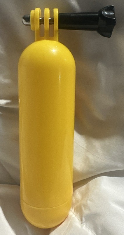 Floating Bobber Handle for GoPro Camera Yellow