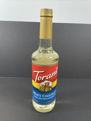 Torani White Chocolate Syrup (750 mL), G-White Chocolate