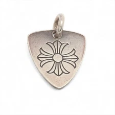 Chrome Hearts Guitar Pick Pendant top 925 10.3g CH plus
