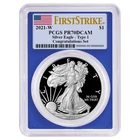 2021-W $1 1-oz T1 Proof American Silver Eagle Congratulations Set PCGS PR70DCAM