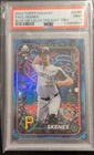 2024 Topps Holiday  Paul Skenes #H165 Blue Metallic Holiday Tree (RC) PSA 9 Mint
