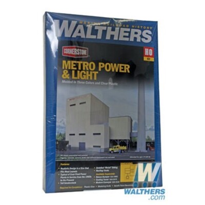 NEW Walthers Metro Power & Light Kit HO Scale Train FREE US SHIP | eBay