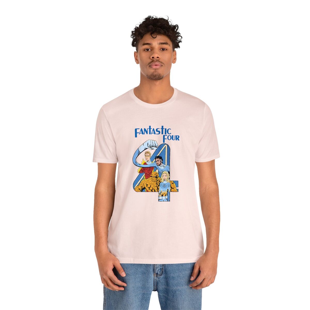 トップス Y2K s/s Movie T-Shirt \"Fantastic 4\" Fantastic 4 (2025) Movie Shirt | eBay