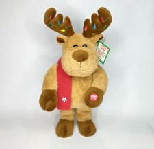 Singing Dancing Interactive 13 Inch Plush Reindeer