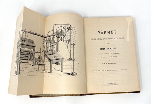 John Tyndall / Naturvetenskapliga Vermet Betraktadt Sasom Rorelse Heat 1879 - Picture 2 of 3