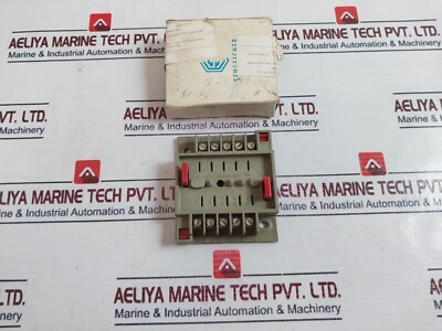 SCHLEICHER BUCHSENPLATTE B5 Socket Panel Base for Time Relay