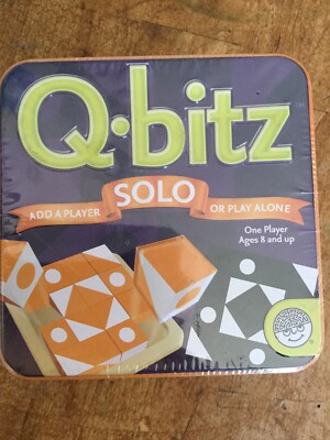Brand New In Box Qbitz Q Bitz Visual Dexterity Cubed Sealed MindWare Brain Game